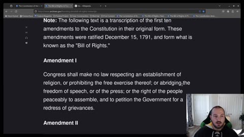 US Constitution - Amendment I
