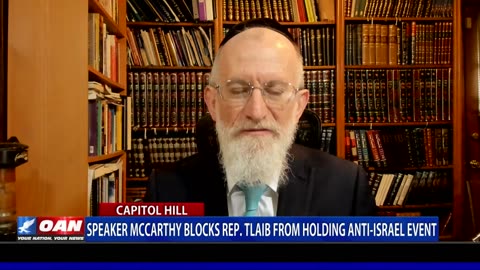 McCarthy block Rep. Talib from holding anti-Israel event