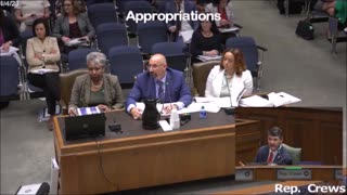 Rep. Raymond Crews Grills LDH in Appropriations Before 2023 Session