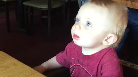 Young Son Tries Soda for the First Time