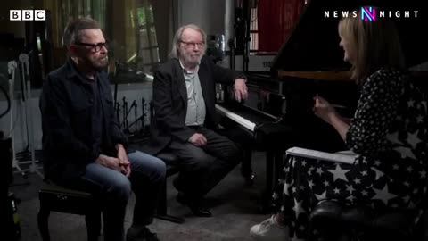 ABBA's Benny & Björn on AI-music, virtual avatars, and Eurovision- The Newsnight interview