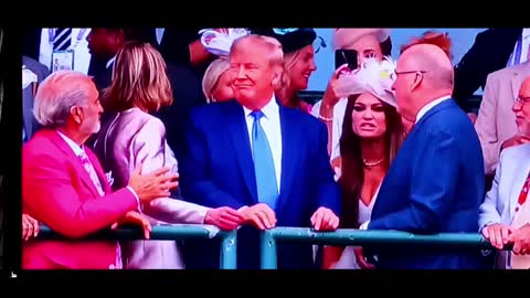 Trump at the Kentucky Derby, Past and Present