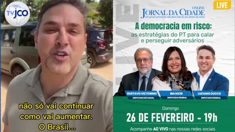 "O Brasil precisa saber" - novo programa da TV JCO estreia neste domingo às 19h