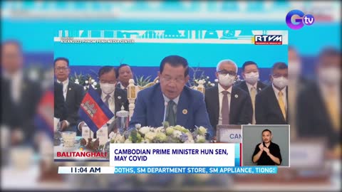 Cambodian Prime Minister Hun Sen, may COVID