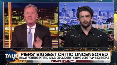 Piers Morgan vs hasanabi on Palestine-israel conflict and war |the full interview