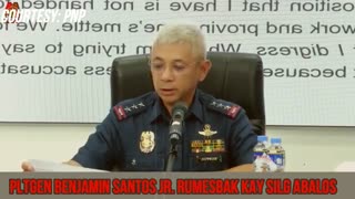 PNP GENERALS HINDI NA NAKAPAGTIMPI! | PLTGEN BENJAMIN SANTOS JR MAY RESBAK KAY SILG ABALOS