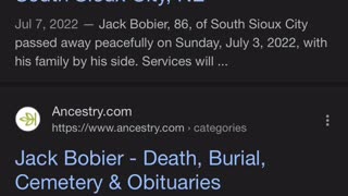 Rest in peace jack bobier