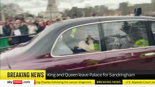 King Charles spotted for first time since cancer diagnosis after meeting Prince Harry