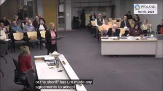 2023-11-07 - Midland County Board of Commissioner - Cherie's Public Comment about Illegals in MI