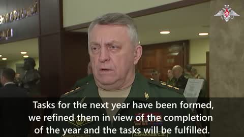 2022-12-22 Sergei Karakaev, Commander of Strategic Rocket Forces,