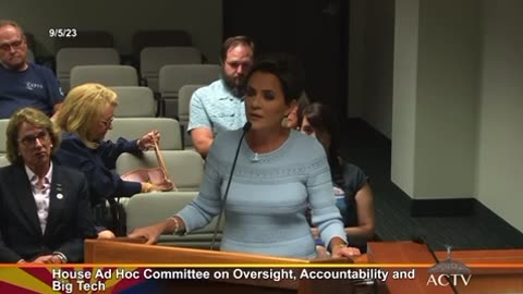 Kari Lake Speaks at Arizona House Committee Hearing on Big Tech