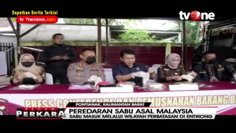 Tertangkapnya Pelaku Peredaran Narkoba di Perbatasan Indonesia-Malaysia | Ragam Perkara tvOne