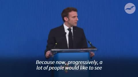 NEW WORLD ORDER | France President Emmanuel Macron | "Are You On the US or the Chinese Side? We Need a Single Global Order."