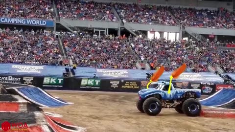 Crazy monster truck soo funny 🤣🤣