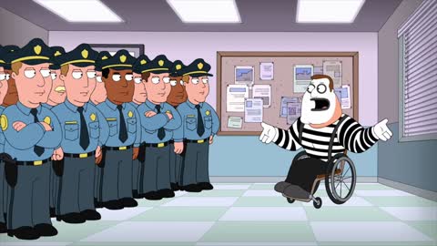 Family Guy - Joe's Mime Act