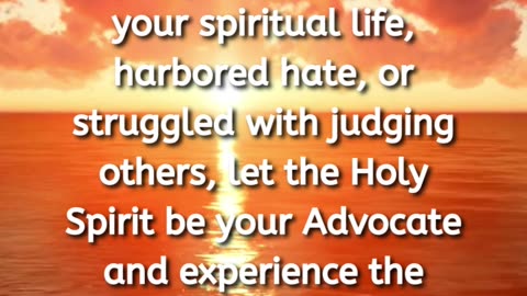 The Holy Spirit, Our Advocate