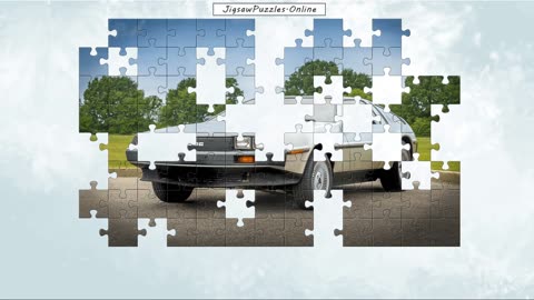 1982 DMC DeLorean Jigsaw Puzzle Online