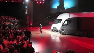 electric truck Elon Musk