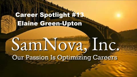 Elaine Green-Upton | Career Spotlight #13 | Optimize Your Career