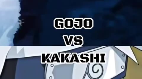 Gojo vs Kakashi fan battle 🔥✨