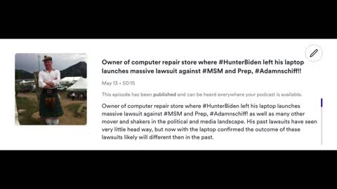 Computer repair store where Hunter Biden Took laptop Files lawsuit against MSM And Rep. Adam Schiff