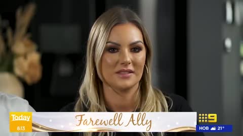 Karl's emotional tribute to Ally on her last day | Today Show Australia