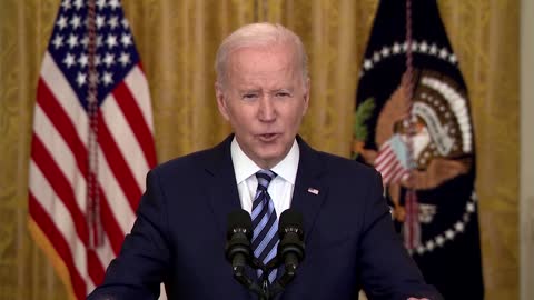 'Putin chose this war' -Biden on Russia's invasion of Ukraine