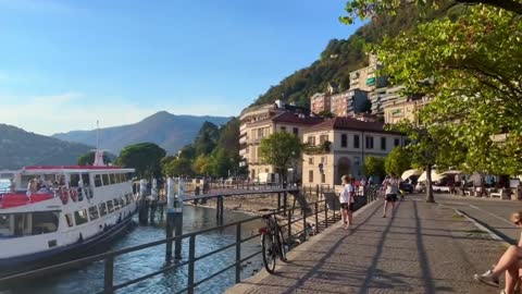 Como, a city in the northern Italian Alps, Italy travel, City Memory