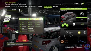 WRC 7 1-14 Career WRC 2 Portugal Day 2 ES Amarante