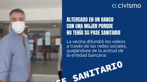 Entrada prohibida al Banco