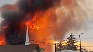 Prosser Grain Elevator Fire