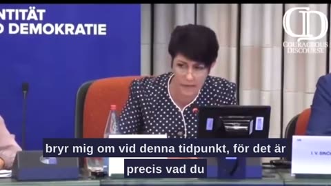 Christine Anderson skräder inte orden, ta ifrån dom makten!