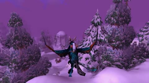 RP Walking in Azeroth. Flying from Rut'theran Village to Everlook