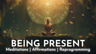 Being Present Meditation | Living in the Now, Acceptance, Grounding | 15 Mins Guided Meditation