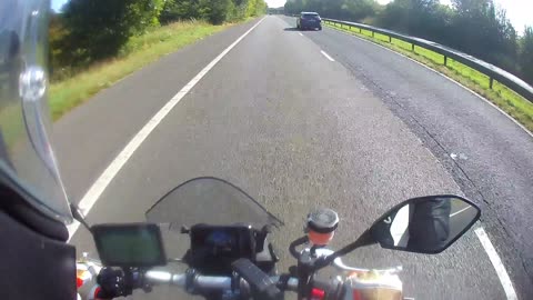 Yamaha MT-09 road to milton keynes (part 2) - 10 sept 2023 vlog