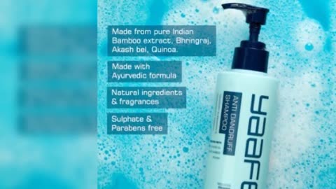 Explore Best Organic Anti Dandruff Shampoo Or Natural Anti Dandruff Shampoo - Yaafeh