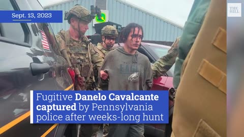 FUGITIVE Danelo Cavalcante CAPTURED by Pennsylvania police after WEEKS-long hunt