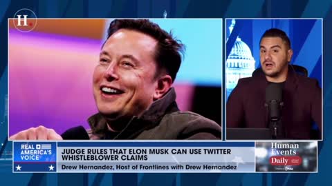 Drew Hernandez discusses the recent court ruling regarding Elon Musk and Twitter.