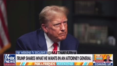 Trump Admits he Made a Mistake with his Attorney General Selections of Jeff Sessions and Bill Barr.