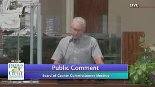Orange County Public Comment Dr. Kevin Stillwagon