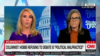 CNN TRASHES Arizona Dem Candidate Katie Hobbs For REFUSING To Debate Kari Lake