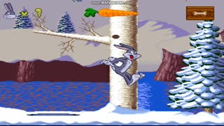 Bugs Bunny - Rabbit Rampage - Arcade Classic, Game, Gaming, Game Play, SNES, Super Nintendo