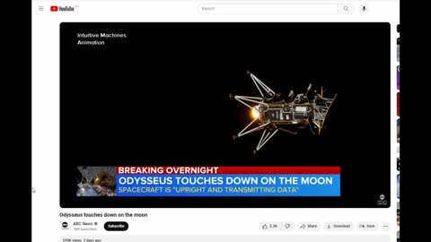 Odysseus fake moon landing