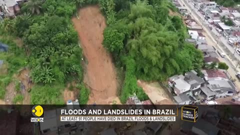 Brazil worst hit by disasters caused by climate change | WION Climate Tracker | WION