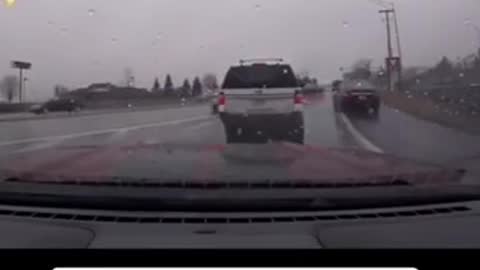 Dash Cam - Bad Driver instantly get caught