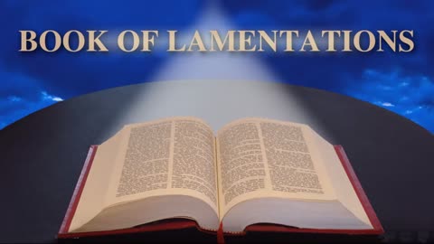 Book of Lamentations Chapters 1-5 | English Audio Bible KJV