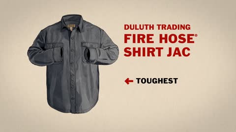 Duluth Trading TV Commercial Fire Hose Shirt Jac Mixer