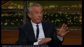 Russell Brand... RFK Jr. on the Bill Maher Show; 25% of Americans know someone that died from the vax