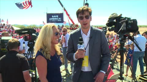 The Gateway Pundit Speaks To Rep. MTG At President Trump's Save America Rally In Mesa, Arizona