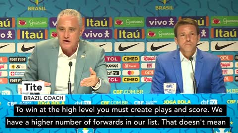 Firmino left out of Brazil World Cup squad, Alves in -Tite named his 26 men for Qatar